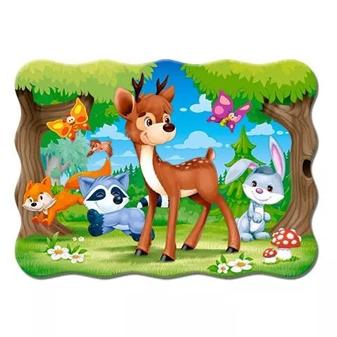 Castorland dėlionė A Deer And Friends 30 det.