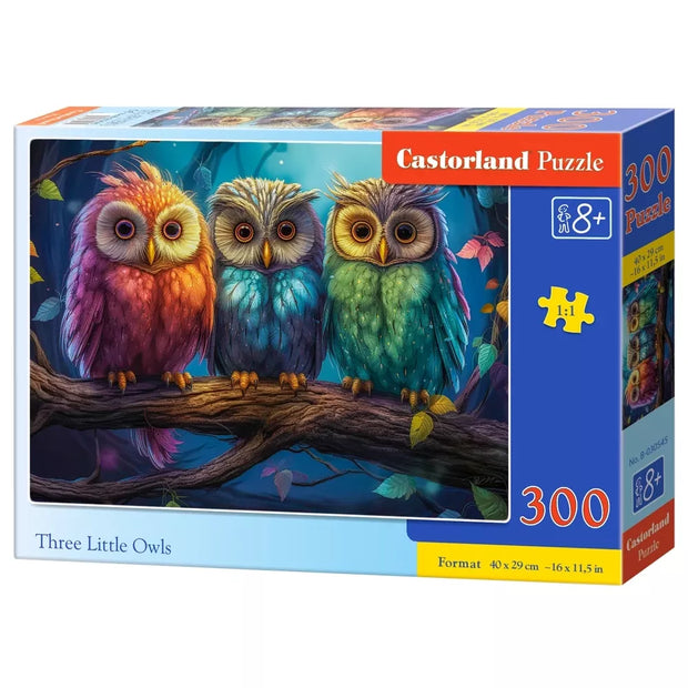 Castorland dėlionė  Three Little Owls 300 det.