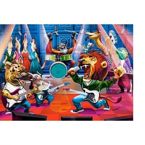 Castorland dėlionė  Animal Rock Concert  300 det.
