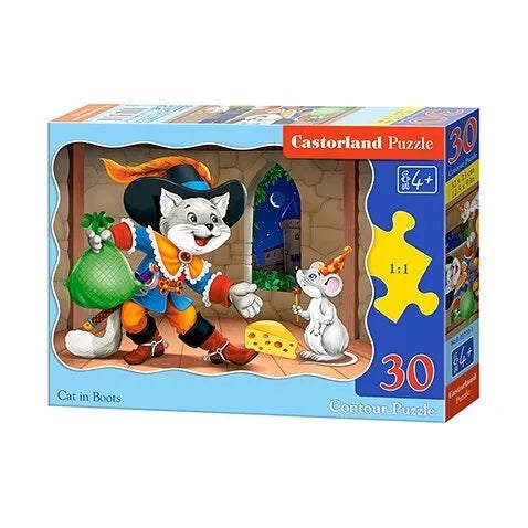 Castorland dėlionė  Cat In Boots 30 det.