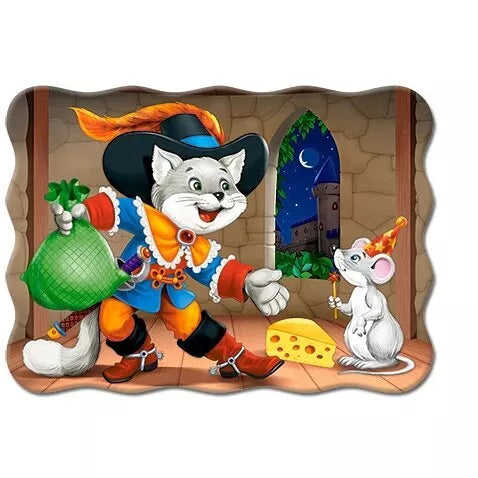 Castorland dėlionė  Cat In Boots 30 det.