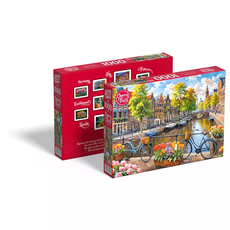 CherryPazzi dėlionė Amsterdam Tulips 1000 det