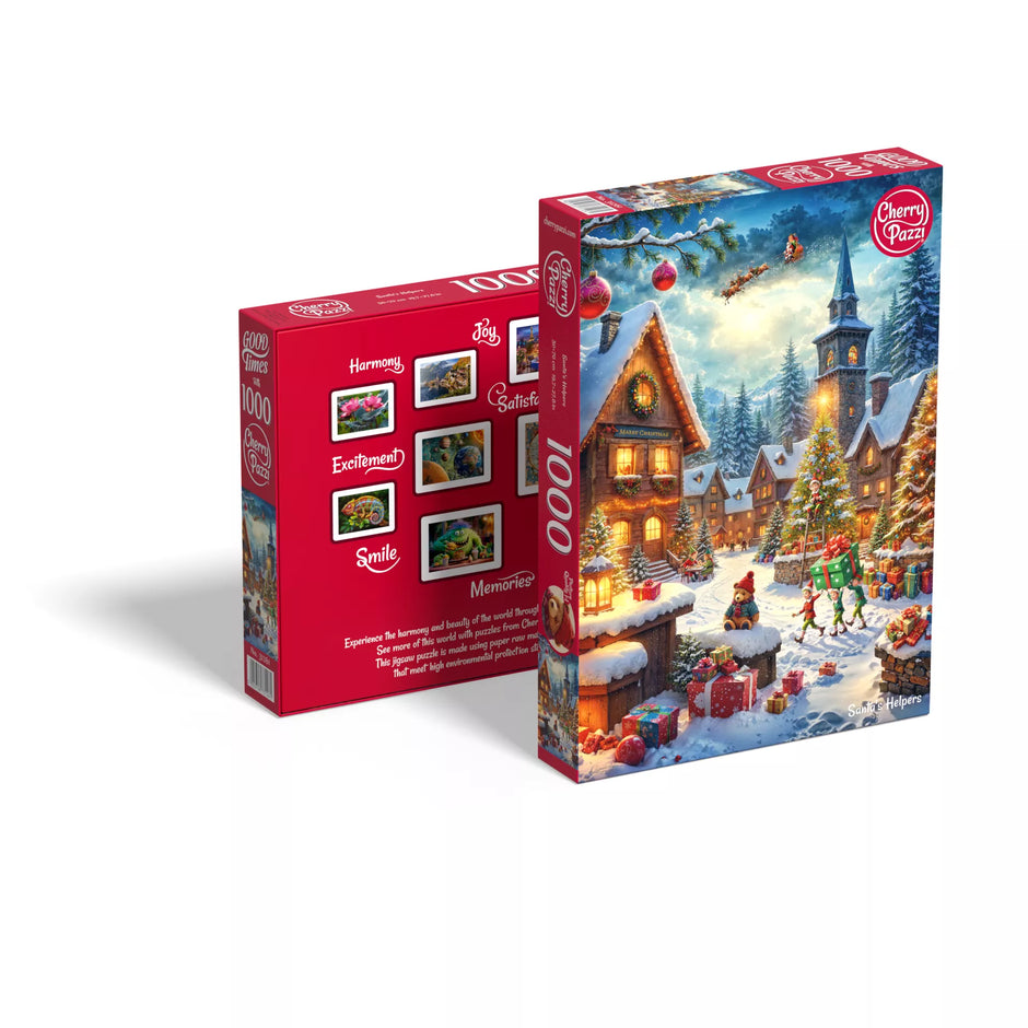 CherryPazzi dėlionė Santas Helpers 1000 det