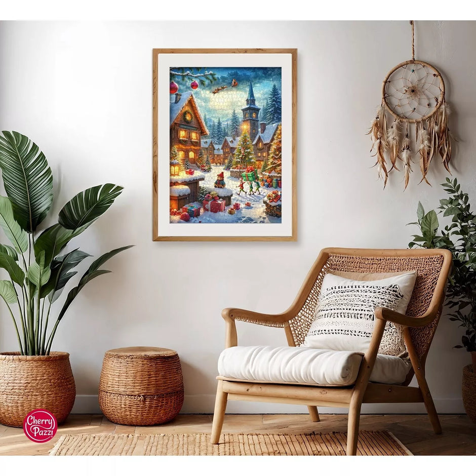 CherryPazzi dėlionė Santas Helpers 1000 det