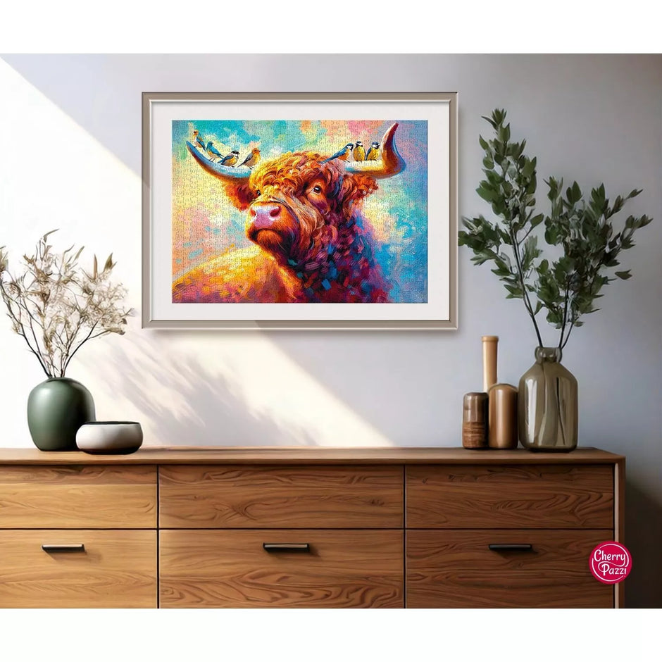 CherryPazzi dėlionė Moo-sic in the Air 1000 det