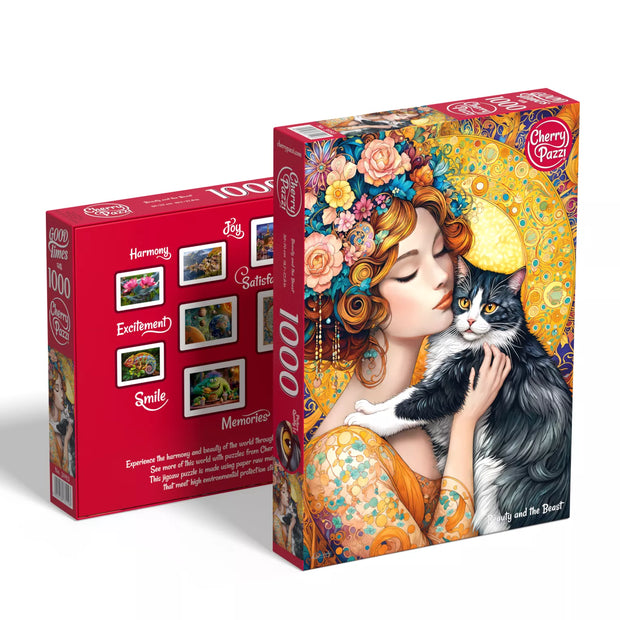 CherryPazzi dėlionė Beauty and the Beast 1000 det