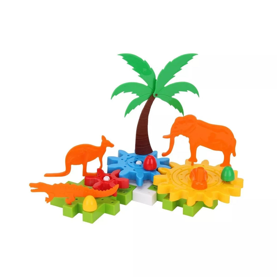 Technok konstruktorius su krumpliaračiais Gyvūnai 118 detalių