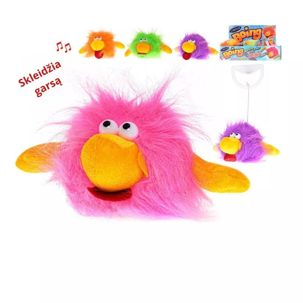 Minkštas žaislas ant gumos