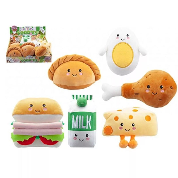 Softlings Foodies minkštas pliušinis sūris 18 cm
