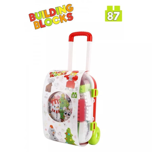 Technok kalėdinis konstruktorius lagamine 87 detalių 8805