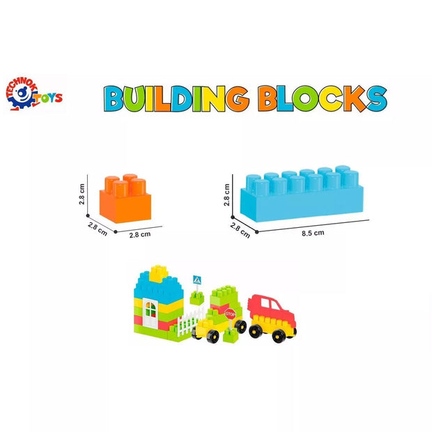 Technok konstruktorius 64 detalės